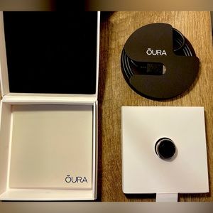 Oura Gen3 Heritage silver size 7 ring. Never worn.